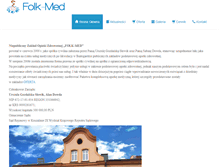 Tablet Screenshot of folk-med.pl